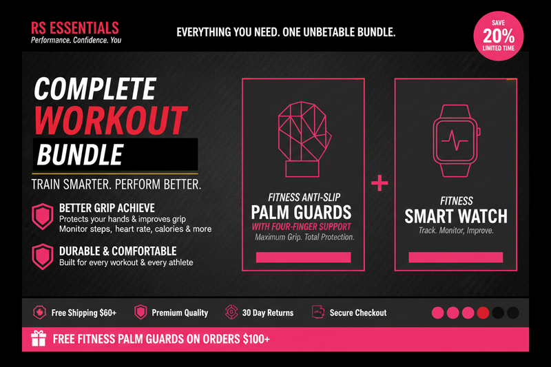 Workout Essentials Bundle – Save 20% RS ESSENTIALS.